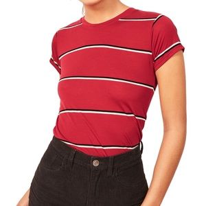 Reformation Alex Slim tee